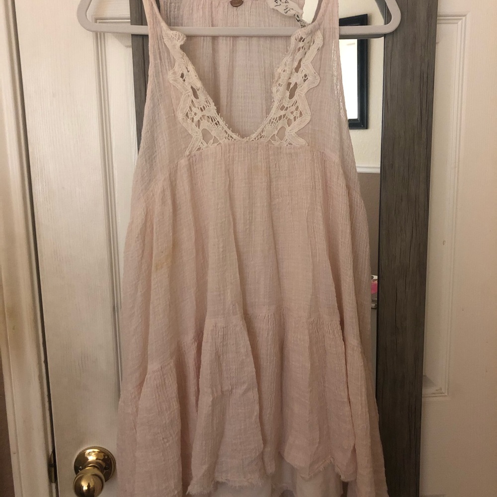 Free people crochet dress